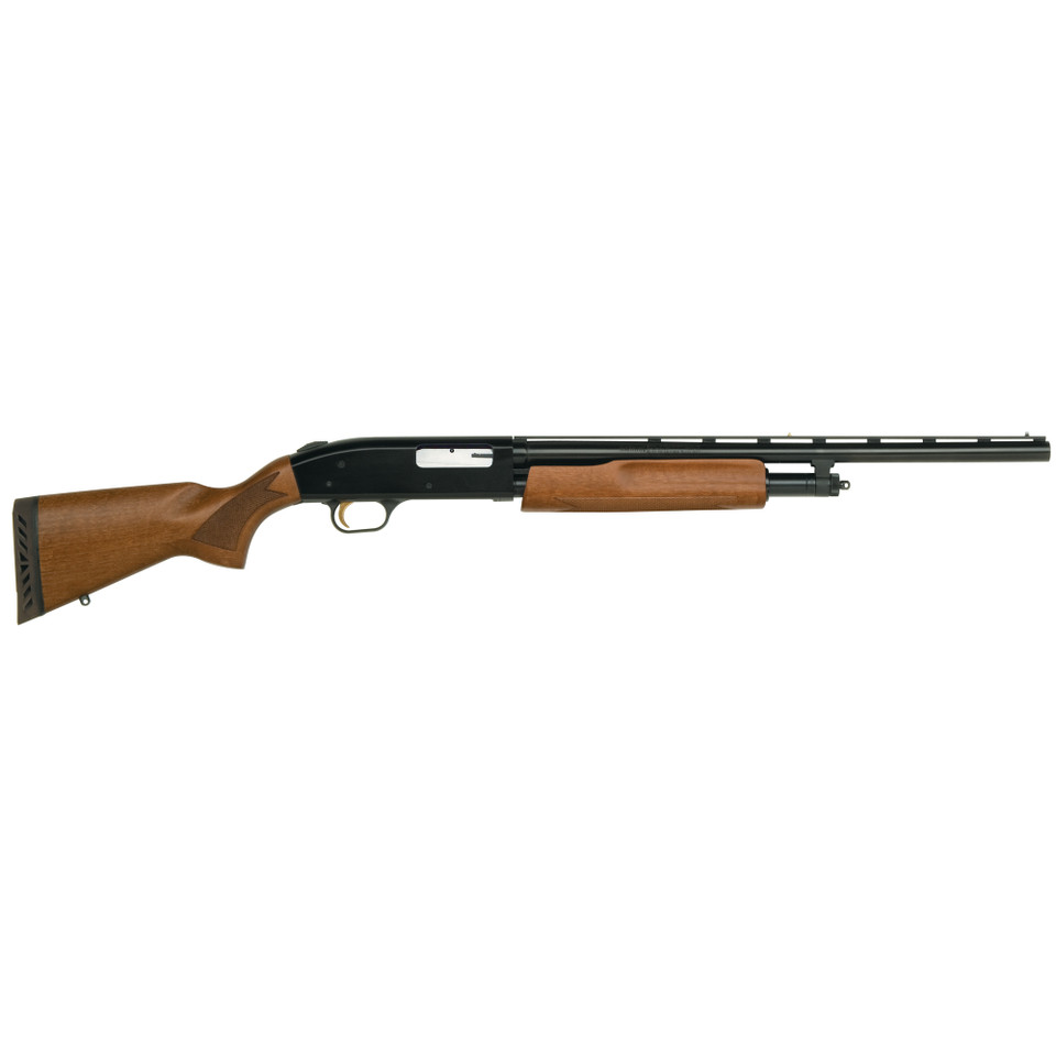 Mossberg 505 Compact shotgun, 20 gauge, 20" barrel, wood stock, adjustable stock system.