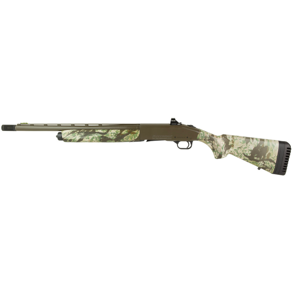 Mossberg 940 Pro Turkey shotgun, TALO exclusive with Indian Creek choke and Holosun sight.