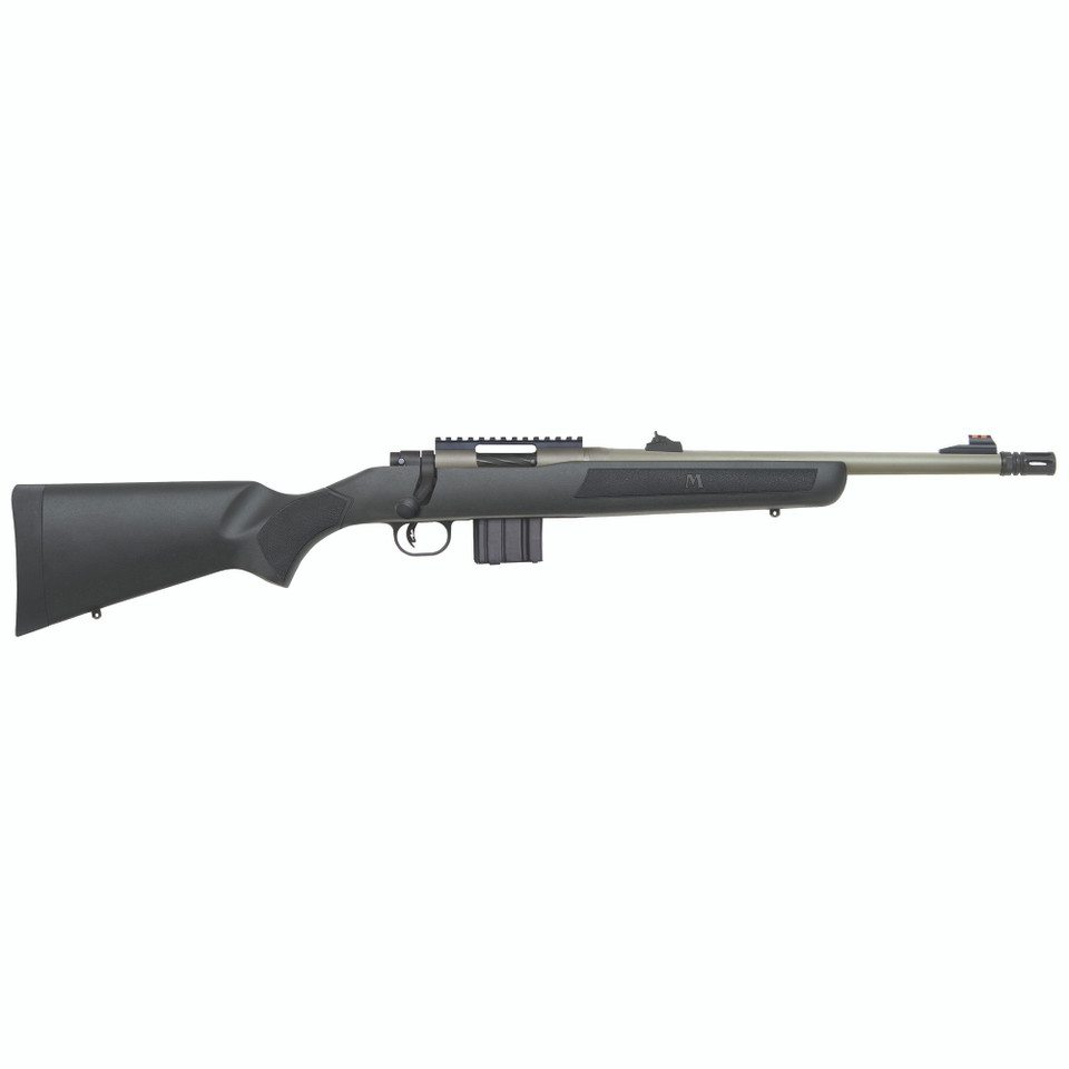 Mossberg Patriot rifle, 243 WIN, 22" barrel, walnut stock, Vortex scope.