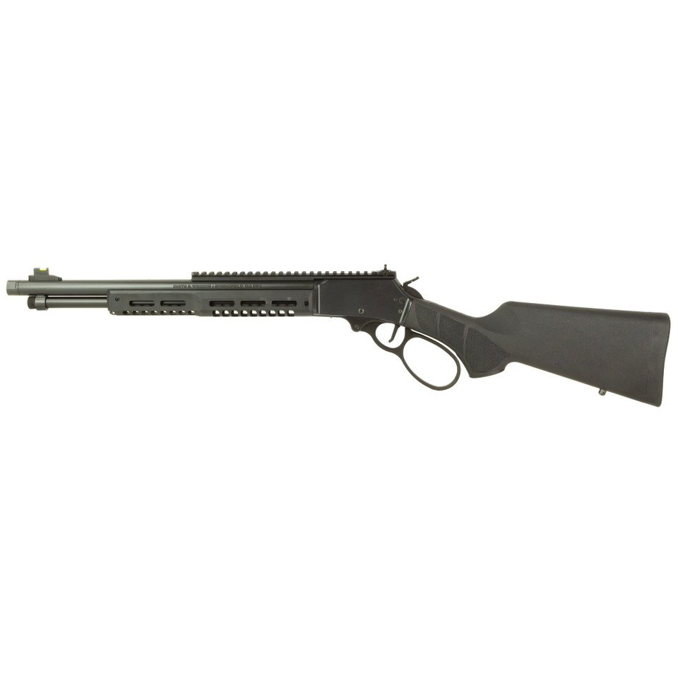S&W Model 1854 Stealth Hunter 45LC 16.3" rifle, black finish, M-LOK handguard, HIVIZ sight.
