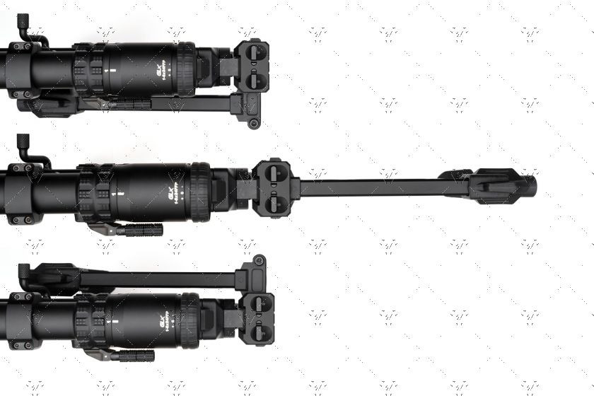 Strike Industries FSA Dual Folding Adapter – Stabilizer Edition for 1913 Picatinny platforms. Folds left or right, positive lock, quick deployment, under 10 oz, steel and aluminum construction, QD sling mount, modular stabilizer-to-stock upgrade option.