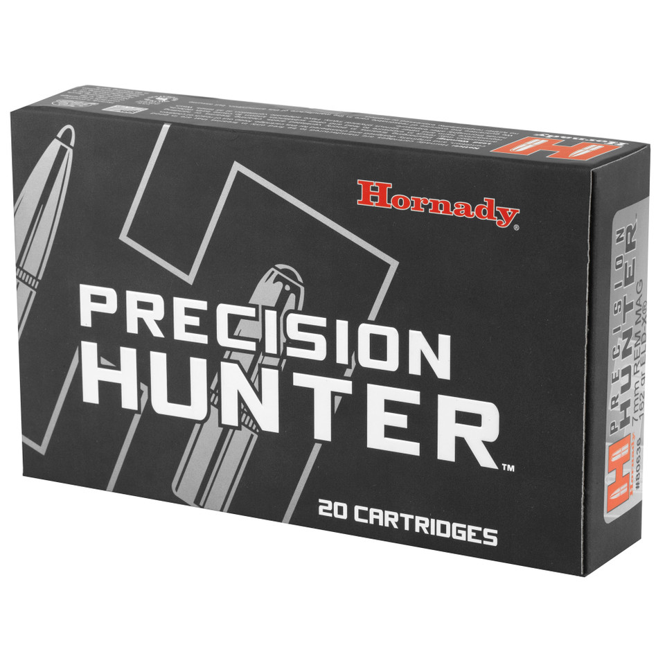 Hornady Precision Hunter 7MM Rem 162gr ELD-X 20rd box
