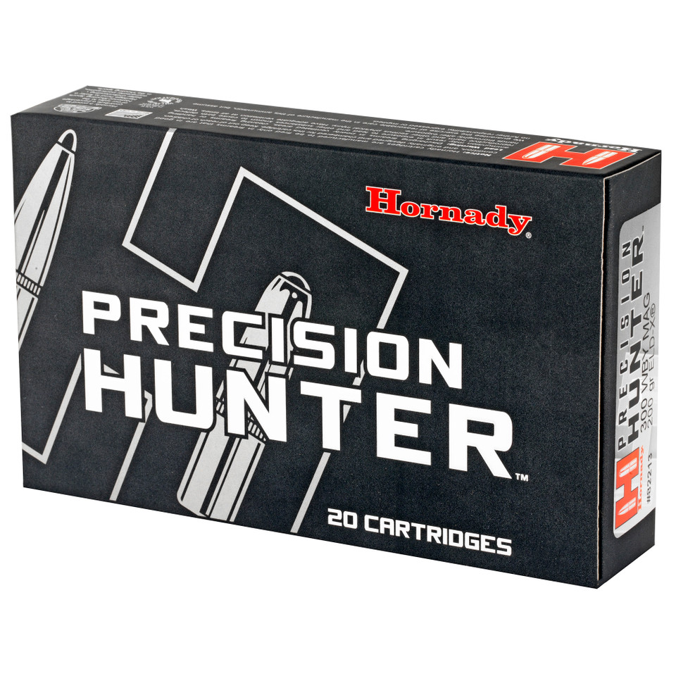 Hornady Precision Hunter 300 Weatherby Magnum 200gr ELD-X 20rd box