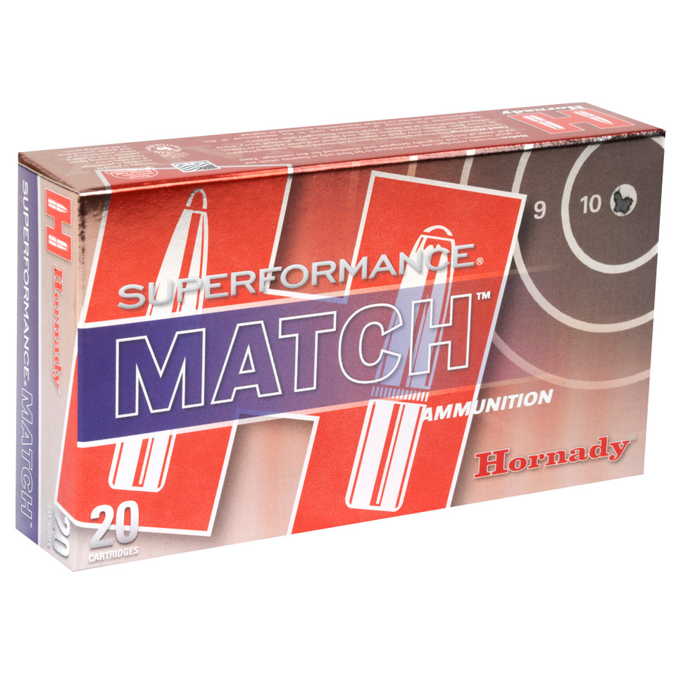 Hornady Superformance Match 308 Win 168gr ELD Match 20rd box