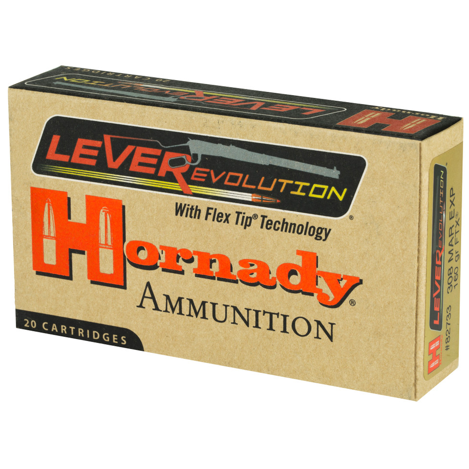 Hornady LeverEvolution 30-30 140gr MonoFlex Lead Free 20rd box