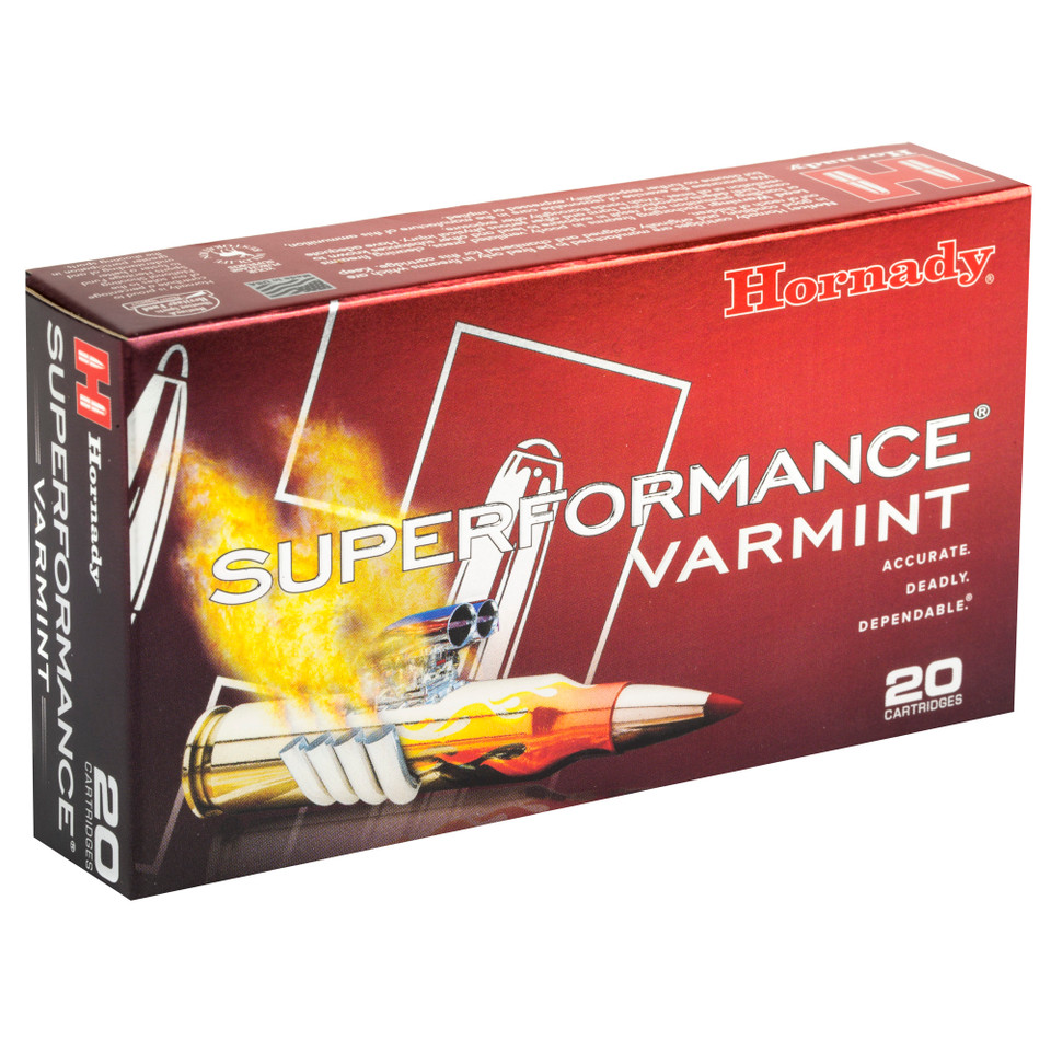 Hornady Superformance Varmint 204 Ruger 40gr V-Max 20rd box