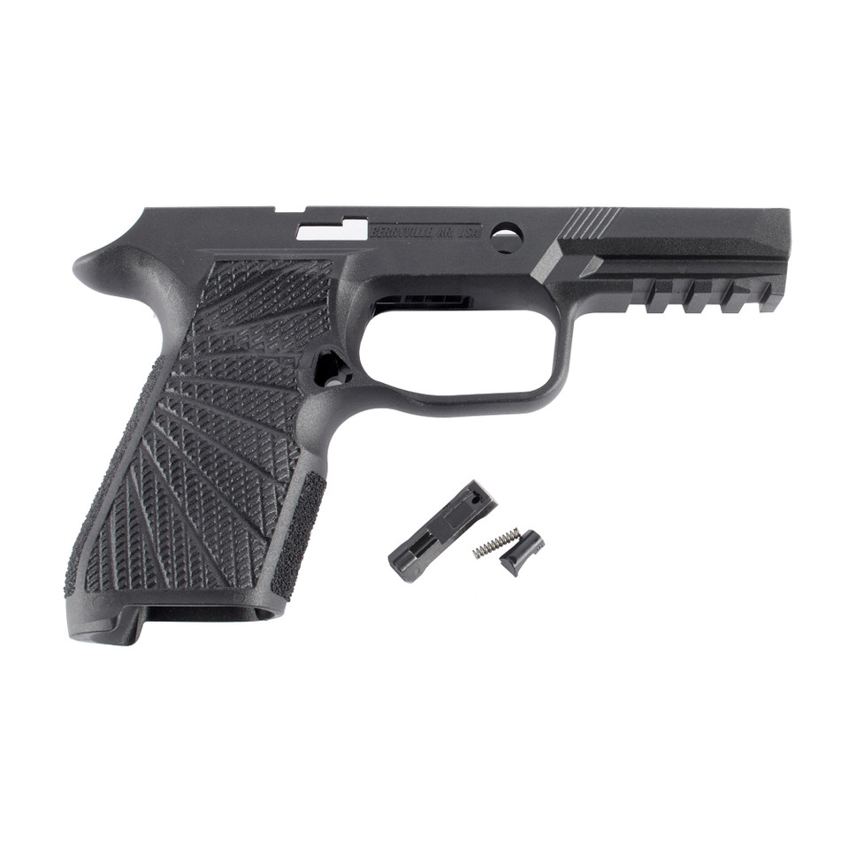 Wilson Combat P320 Compact Grip Module No Safety Black