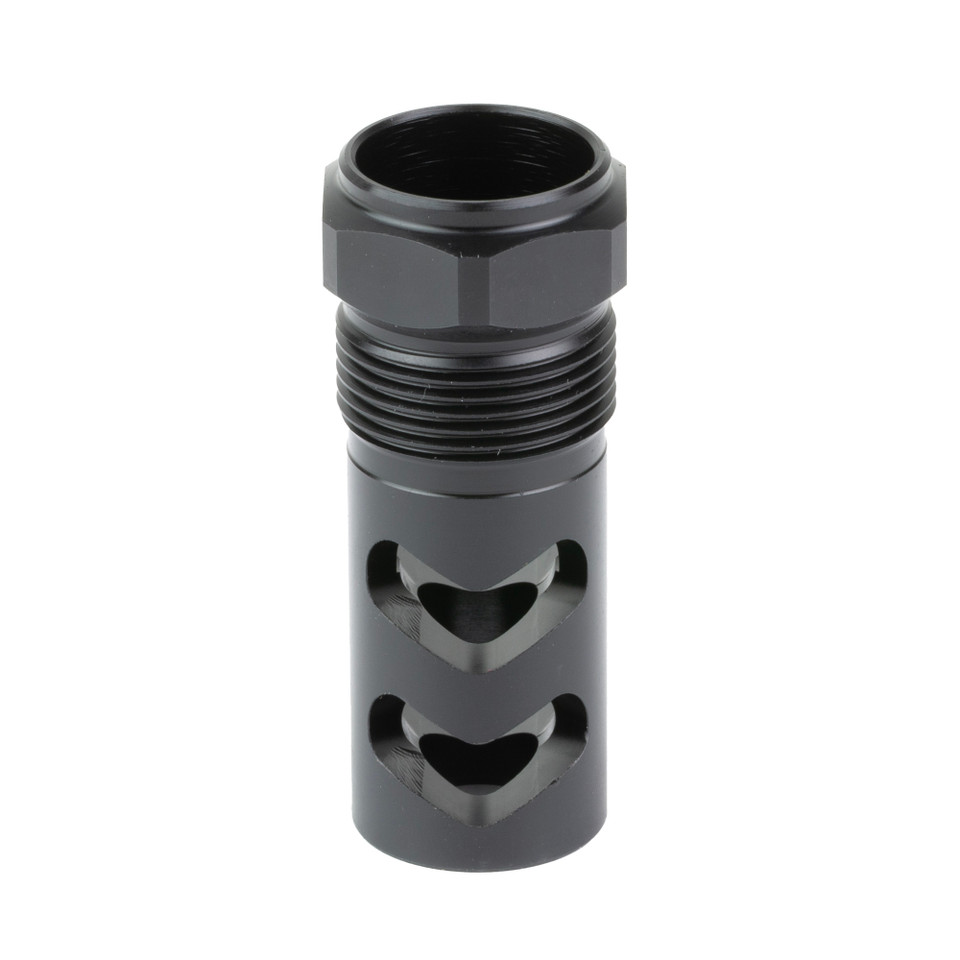 Wilson Combat Rapid Thread Muzzle Brake 9MM/350 Legend 5/8x24 Black Melonite