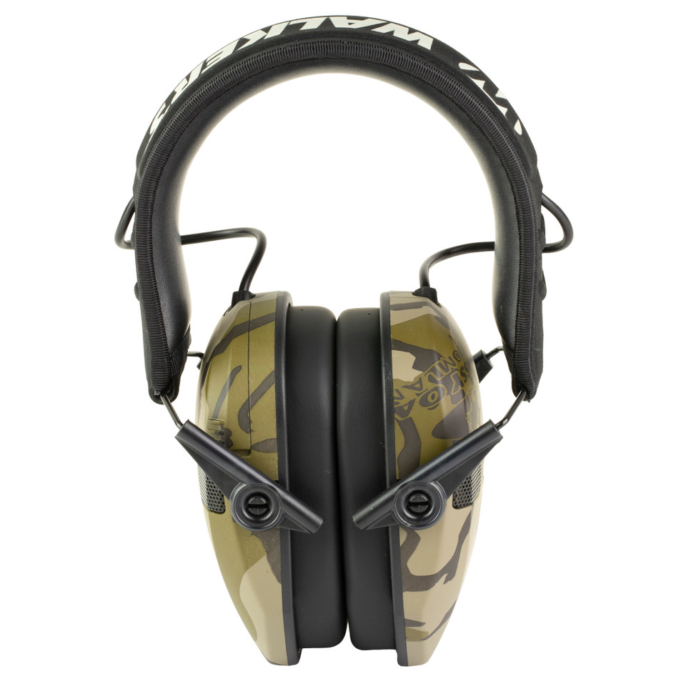 Walker's Razor Slim Electronic Earmuffs in Mossy Oak Bottomlands