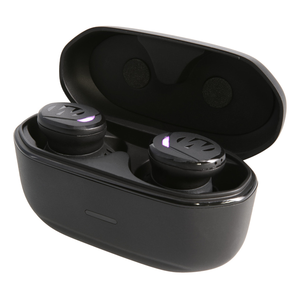 Walker's Black Suppressor Bluetooth Earbuds