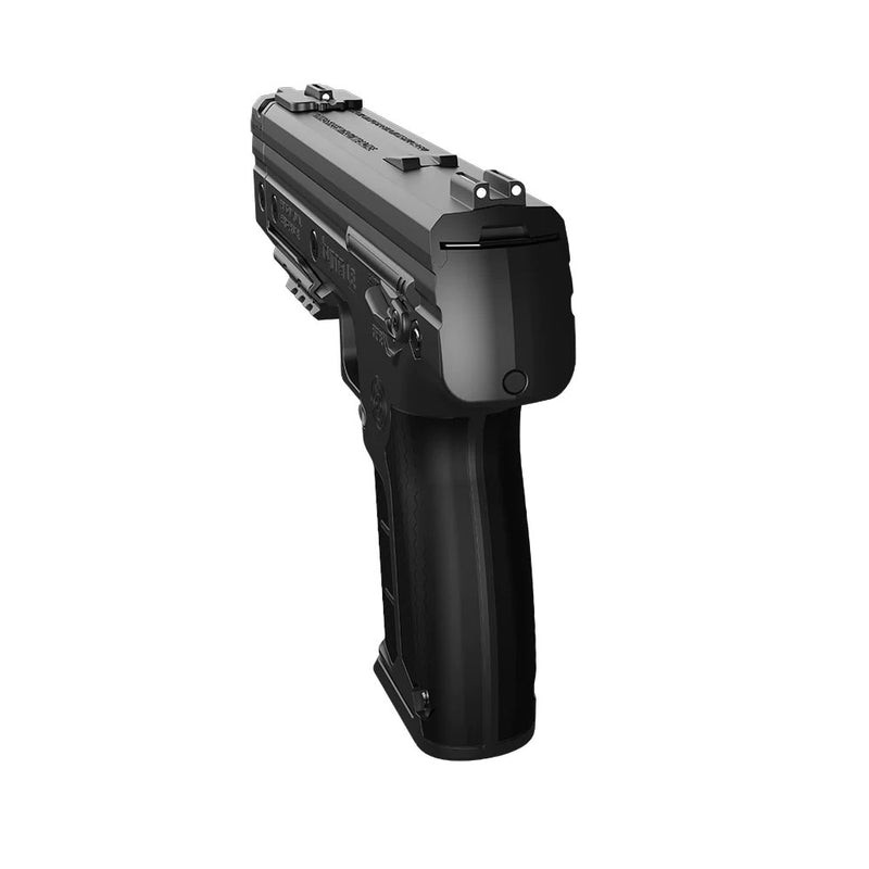 Byrna LE Launcher Kit — .68 cal non-lethal launcher with up to 330 fps, 5-round mags, Picatinny rail, white-dot sights, and carrying case. Legal kit (no chemical projectiles) — ideal for training and personal defense.