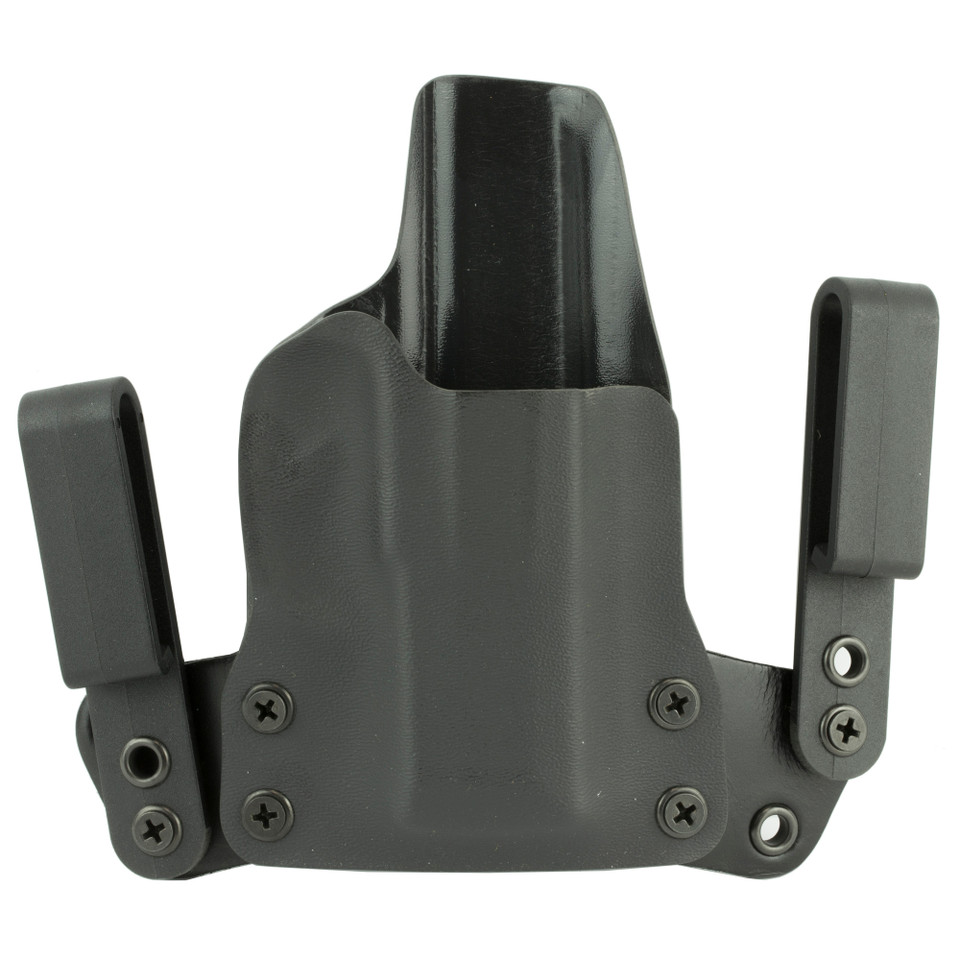 BlackPoint Tactical Mini Wing IWB holster for Sig P365, black, tuckable design.