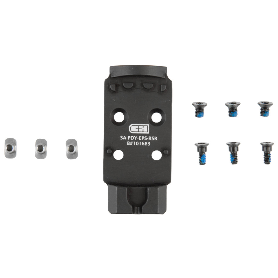 C&H Precision V4 Mounting Plate for Sig P320 RX/AXG to RMR.