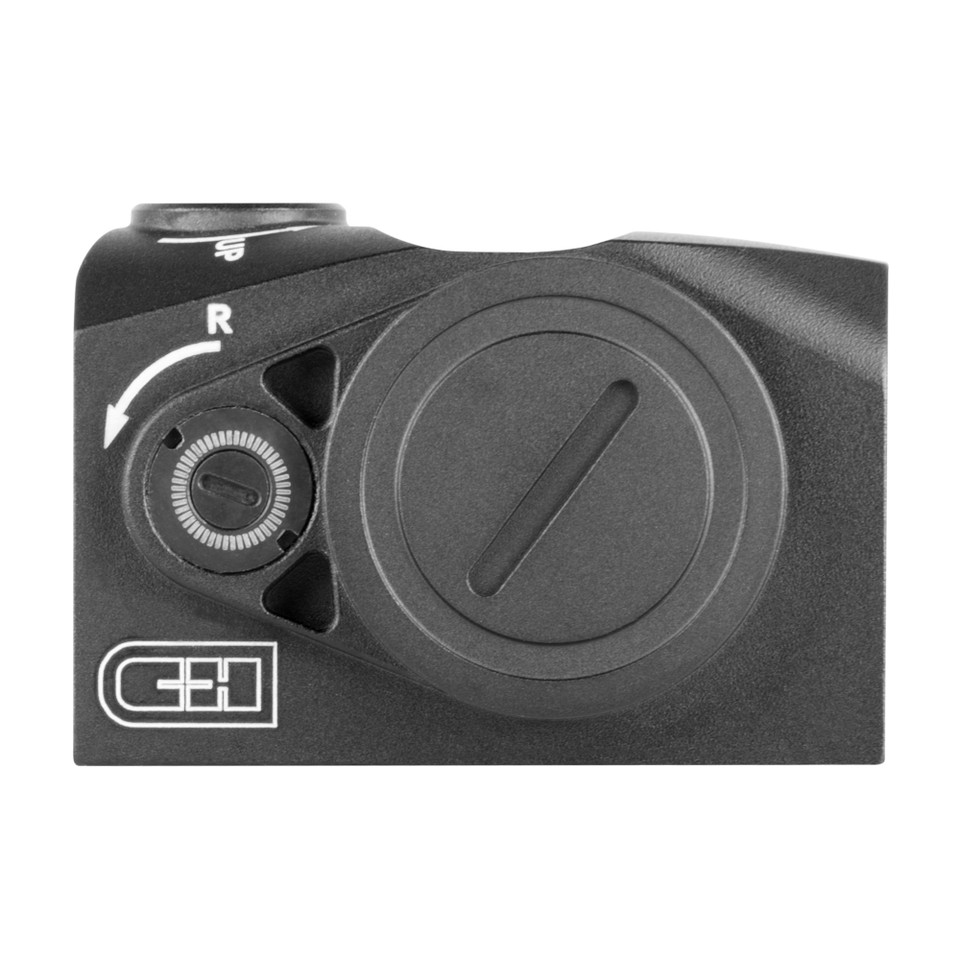 C&H Precision Duty Red Dot 3 MOA Multi Black pistol optic.