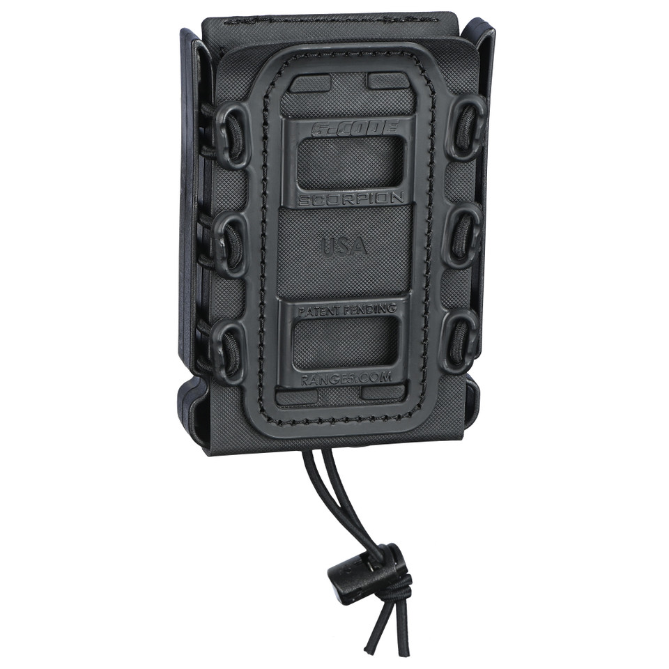 G-Code Scorpion Rifle Kit Black softshell rifle pouches.