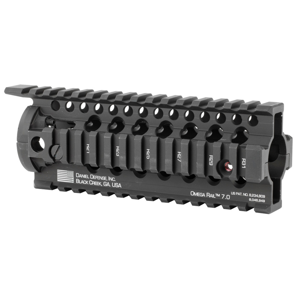 Daniel Defense Omega 7.0 Carbine Free Float Rail System for AR15 carbine-length systems.