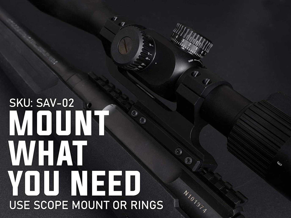 Picatinny Rail Mount for Savage Arms Axis/Edge Rifles