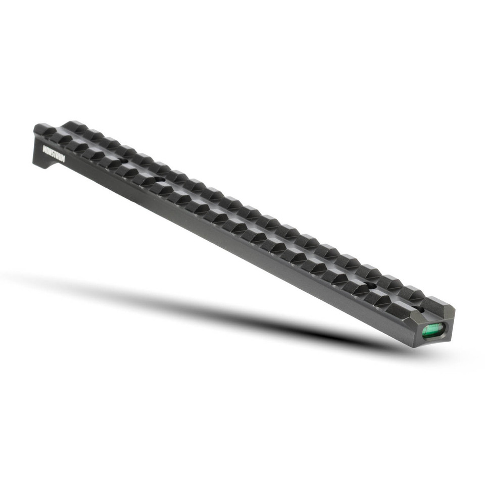 Ruger 10/22 Extended 14 Slot Picatinny Rail Mount w/ Level Bubble