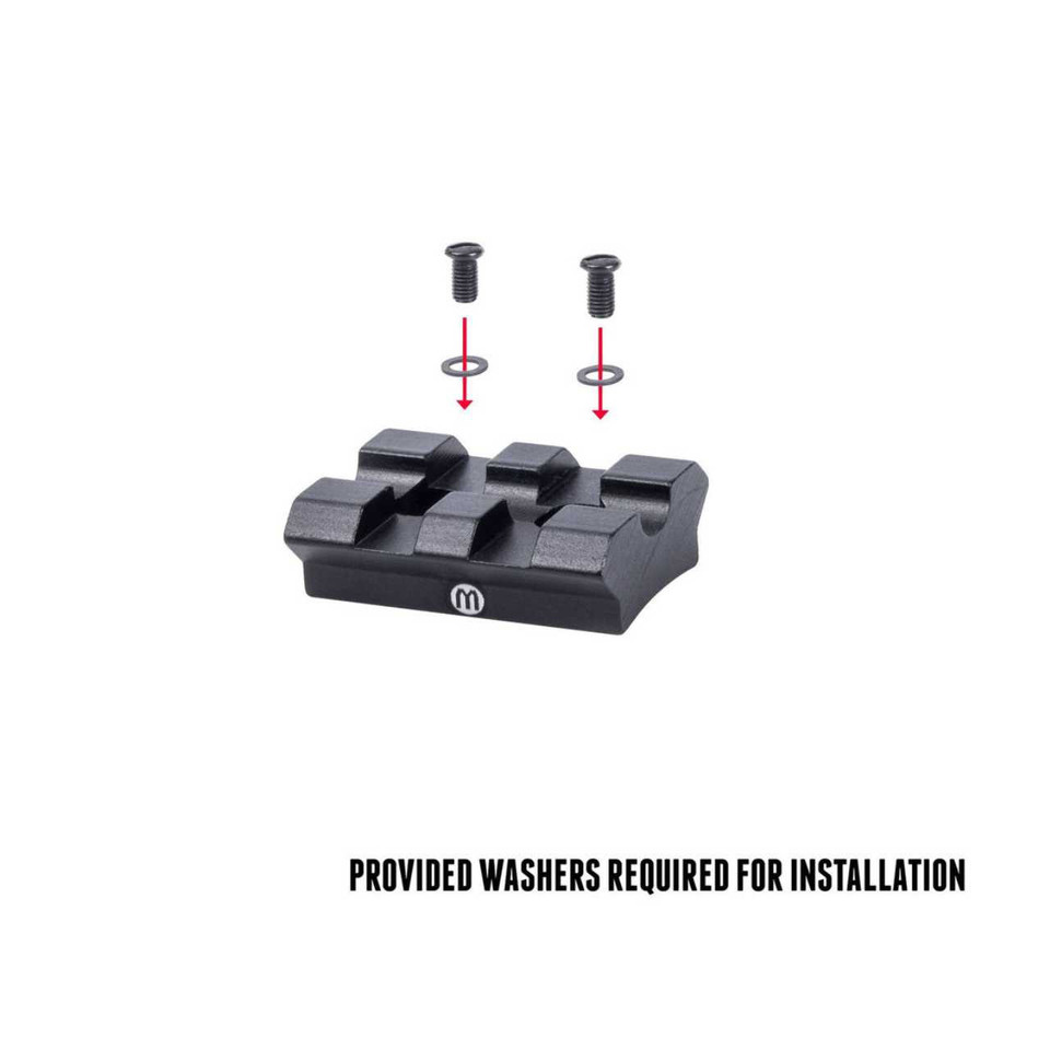 Monstrum Scout Light Mount Series for M-LOK, Surefire/Streamlight compatible.