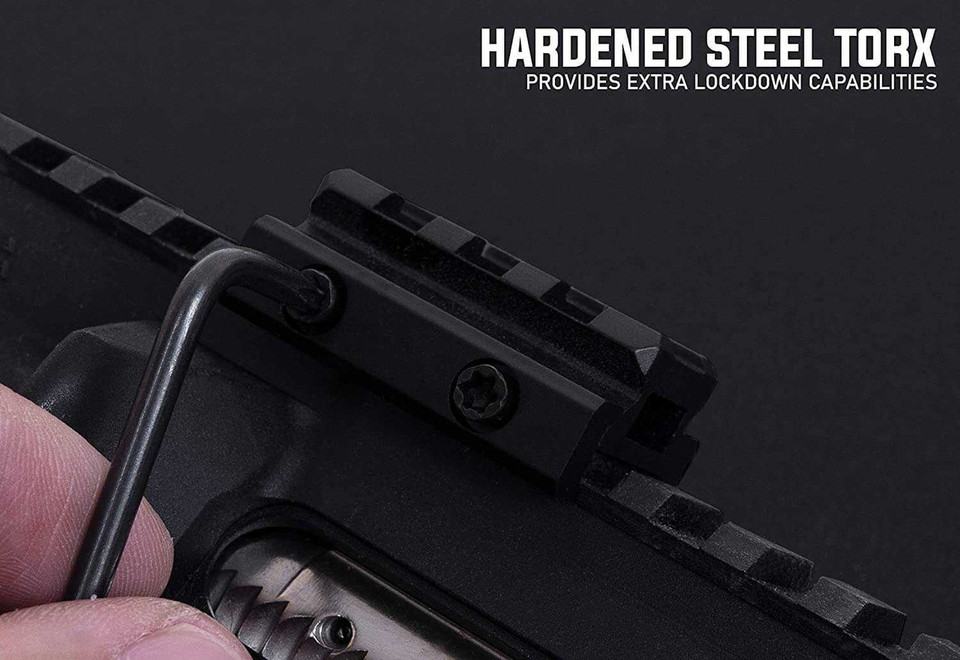 Monstrum FMK 200 Lumens LED flashlight with M-LOK mount.