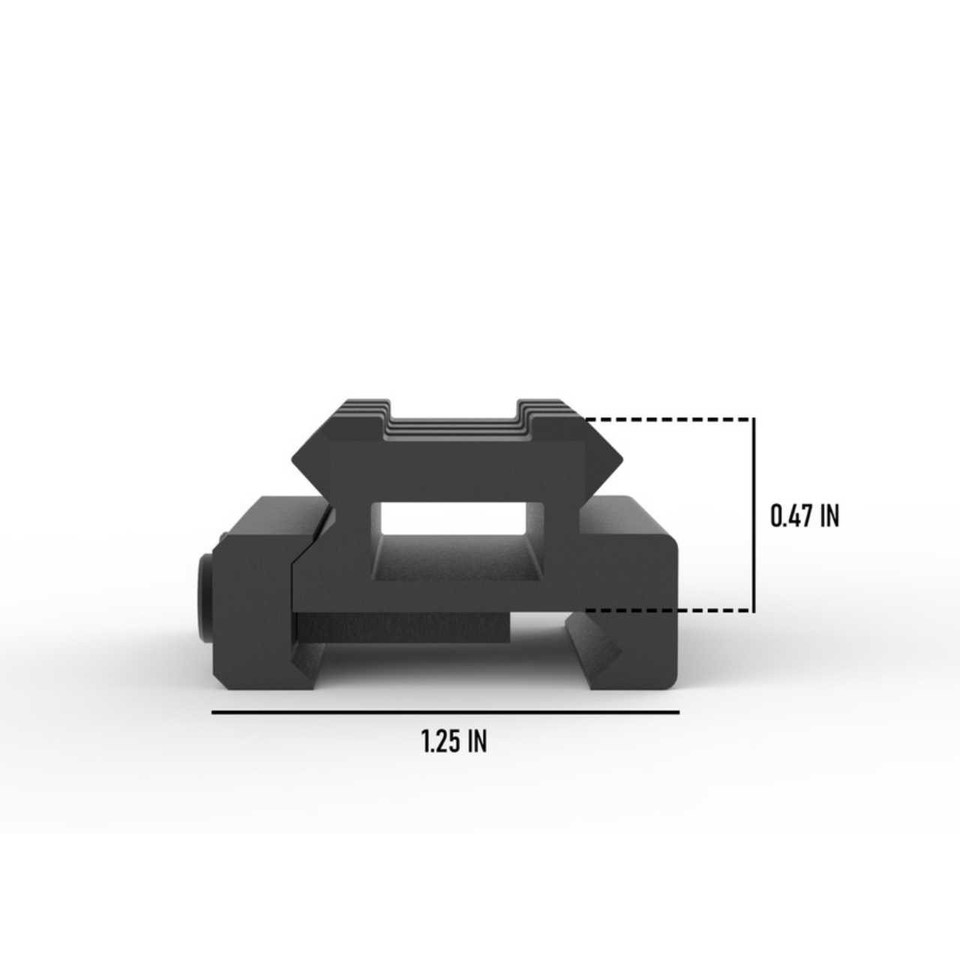 Monstrum FMK 200 Lumens LED flashlight with M-LOK mount.