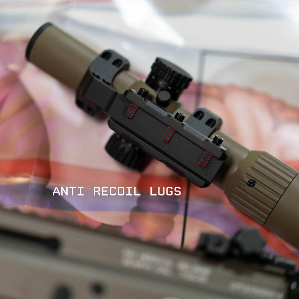 1" scope mount for Savage Arms Axis/Edge rifles.