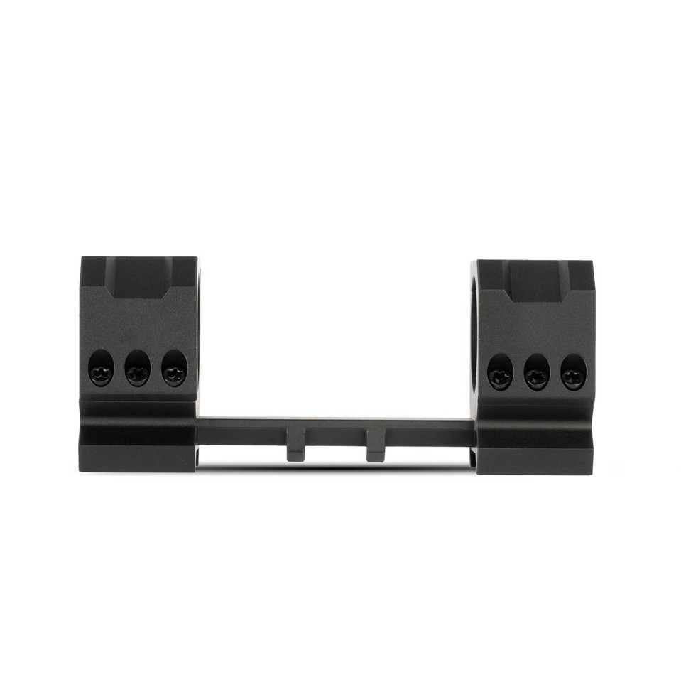 Low profile 45-degree offset Picatinny micro red dot mount.