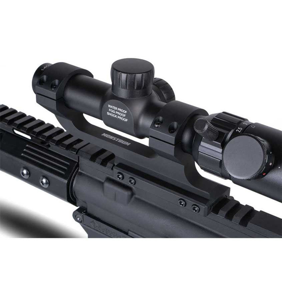 Monstrum Red Dot Riser Mount with QD for RMR footprint.