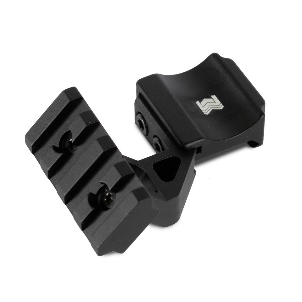 Monstrum Tactical 45-degree offset Picatinny rail mount.