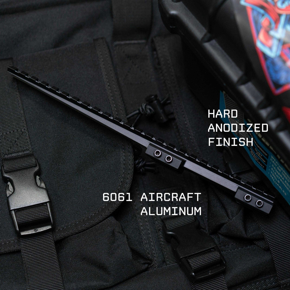 Grimlock Ruger 10/22 Picatinny rail mount for scopes and optics.