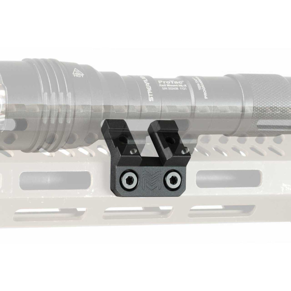 Monstrum M-LOK 45-degree offset scout light mount for Surefire/Streamlight.