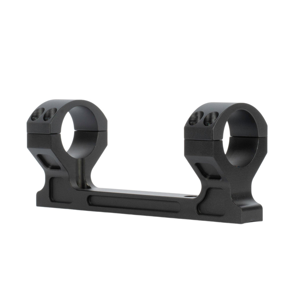 Ruger 10/22 inline scope mount, 1-inch diameter, 6061 aluminum, black.