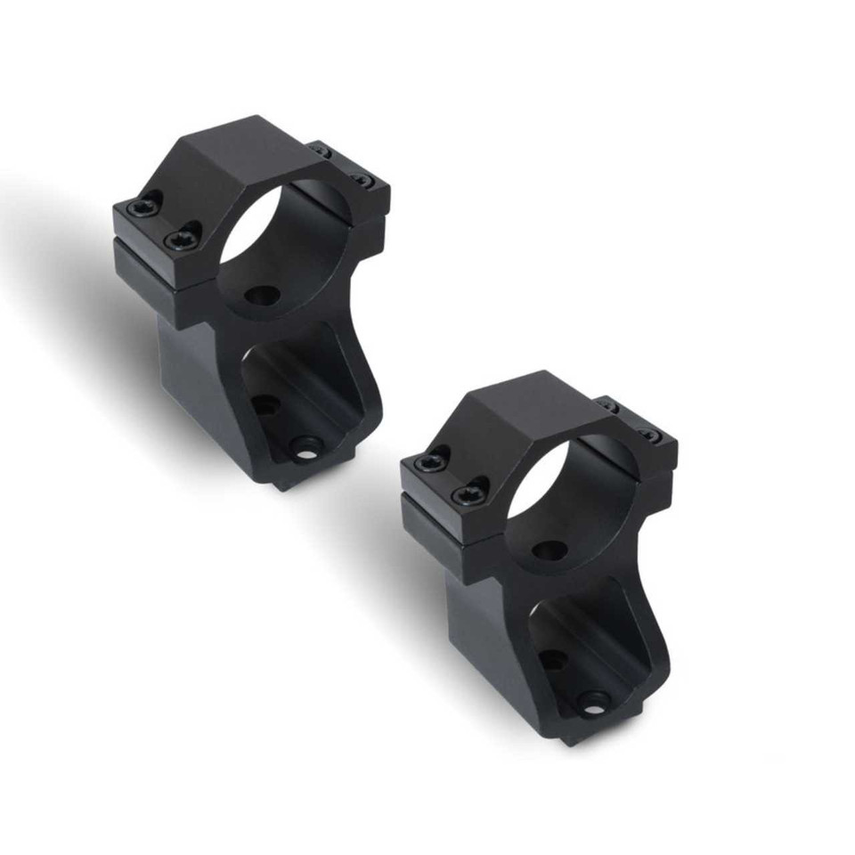 Ruger 10/22 inline scope mount, 1-inch diameter, 6061 aluminum, black.