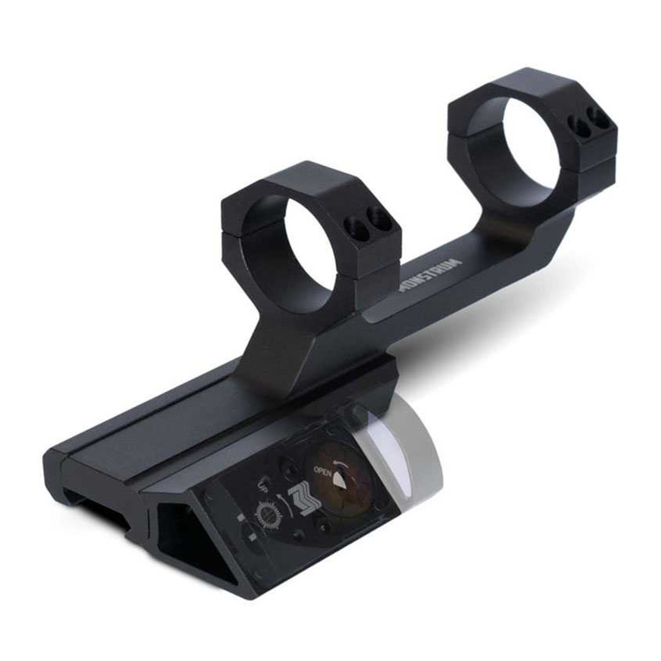 Micro Red Dot scope tube mount for 30mm tubes, RMR/Venom/RMR footprint.