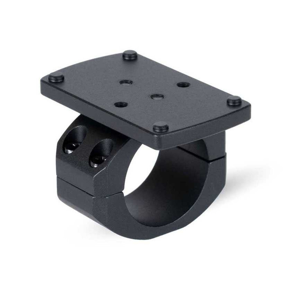 Micro Red Dot scope tube mount for 30mm tubes, RMR/Venom/RMR footprint.