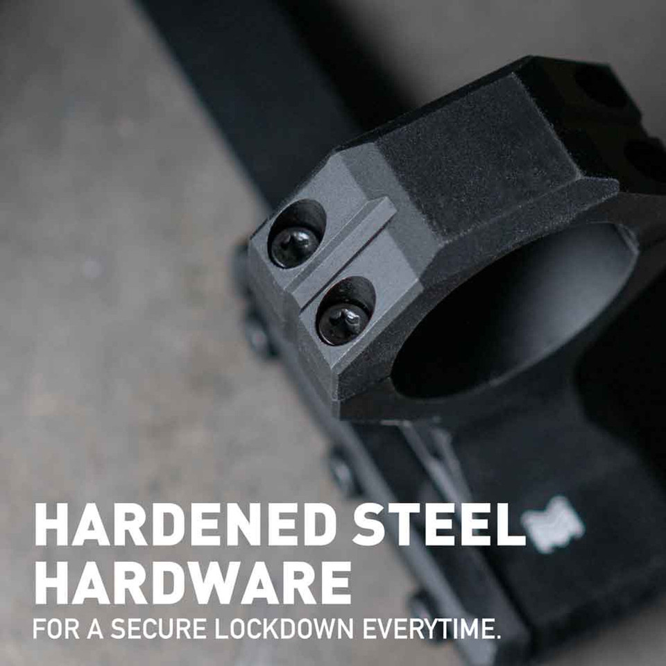 Pro Series 7075 Aluminum scope mount with hard anodized finish