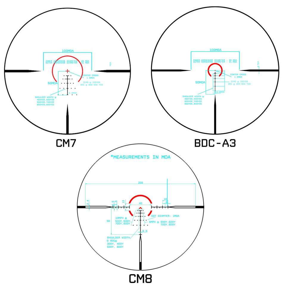 Ladon Series 1-6x24 SFP LPVO Scope
