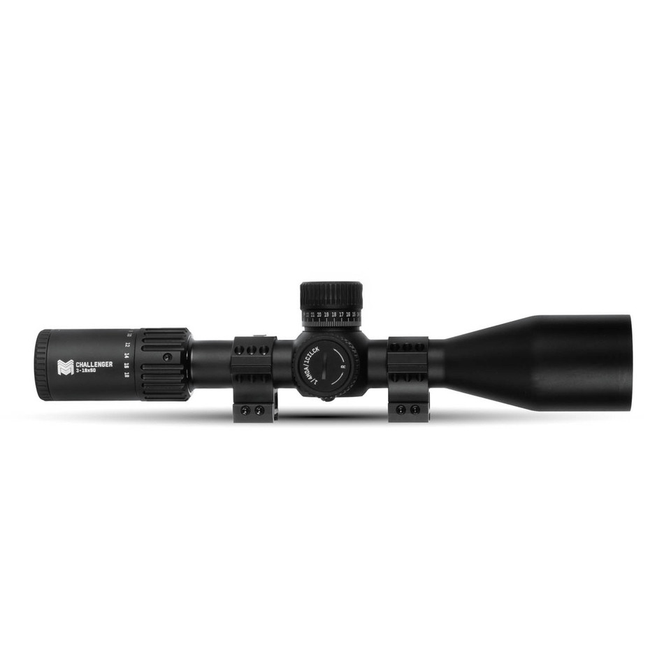 Challenger 3-18x50 FFP Scope with Zero Stop