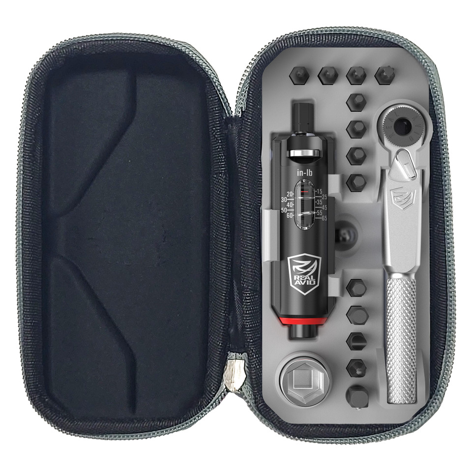 Real Avid Gun Boss Pro Precision Cleaning Tools for detailed firearm maintenance.