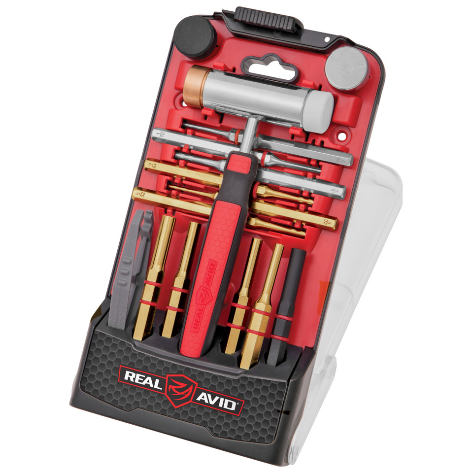 Real Avid Accu-Punch Hammer Brass and Steel Punch Roll Pin Install & Removal Kit.