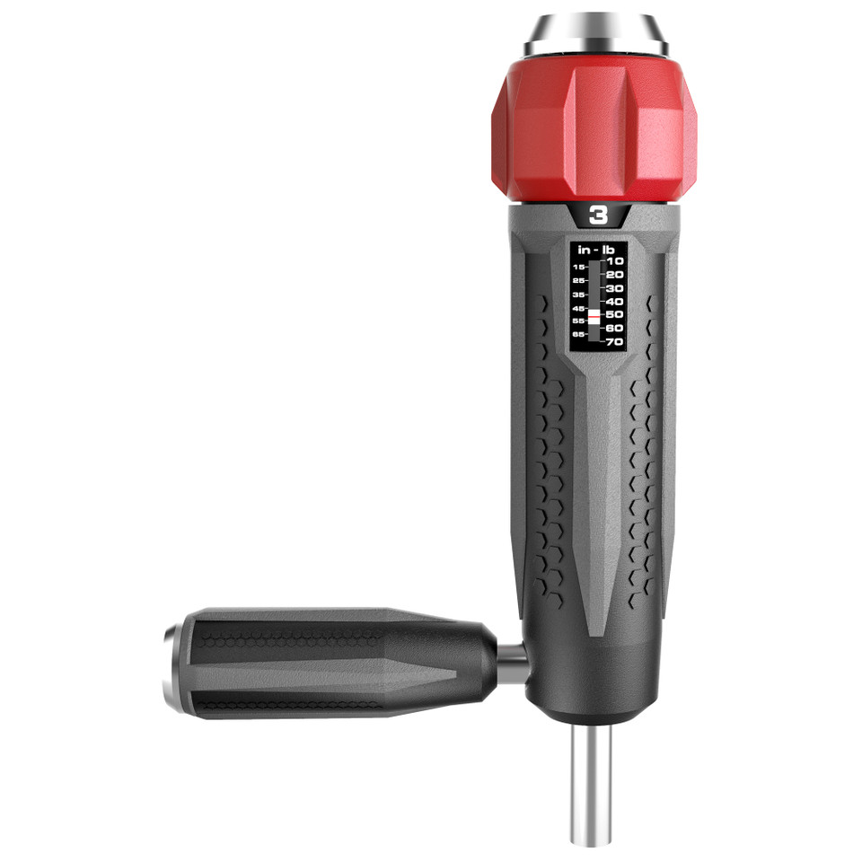 Real Avid precision torque driver for firearms and optics, 10-70 in-lb.