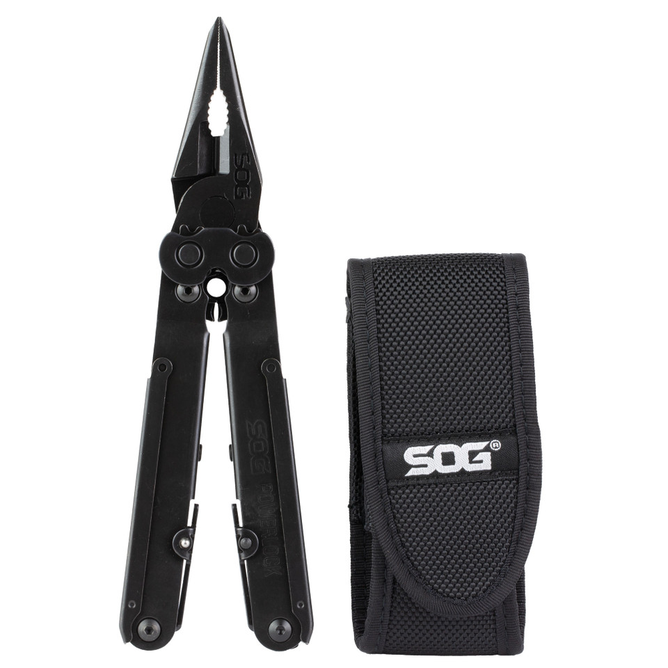 SOG Knives & Tools PowerLock EOD Black w/Sheath