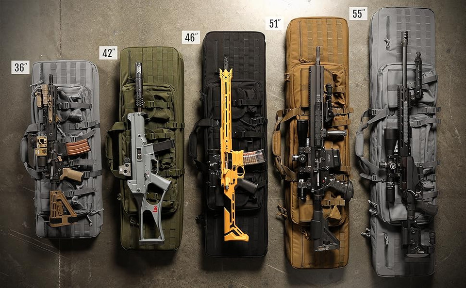 Secure your rifles with the American Classic Double Rifle Bag with padded slots, pistol sleeves, MOLLE webbing & lifetime warranty. Perfect tactical storage for range days. Shop now at Terran Gear USA!