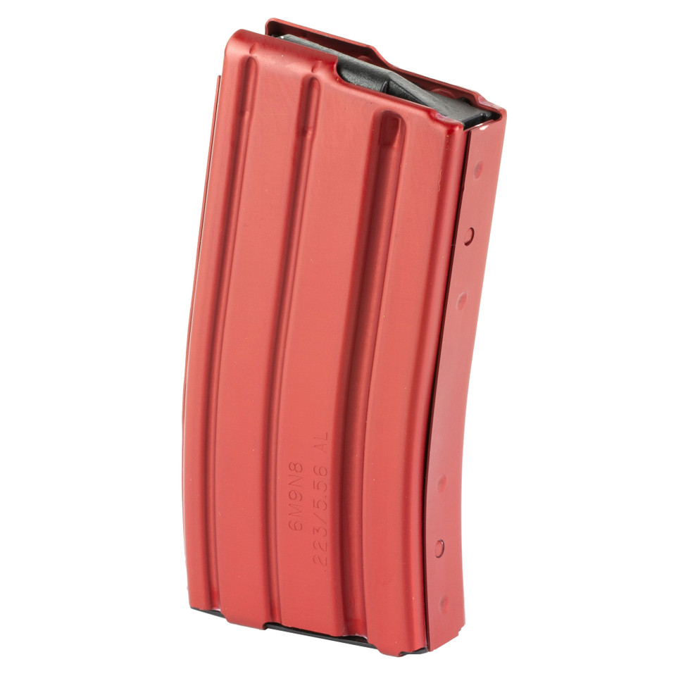 Duramag 20-round 5.56 aluminum red magazine