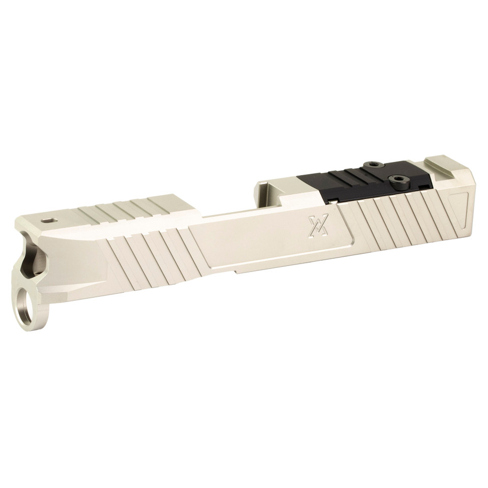 True Precision Glock 43 Duty Slide RMS Stainless Steel