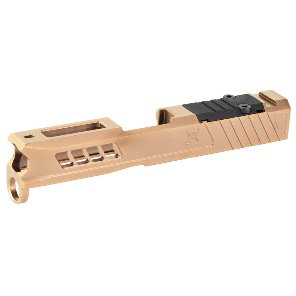True Precision Glock 43 Slide RMS Optic Cut Copper