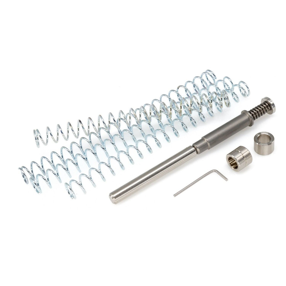 Upgrade your CZ 75 TS Czechmate with the DPM Mechanical Recoil Reduction System: multi-spring design reduces recoil by up to 25%, protects slide/frame, and boosts accuracy for 9mm/.40 S&W. Faster shots, zero jams. EU-made precision.