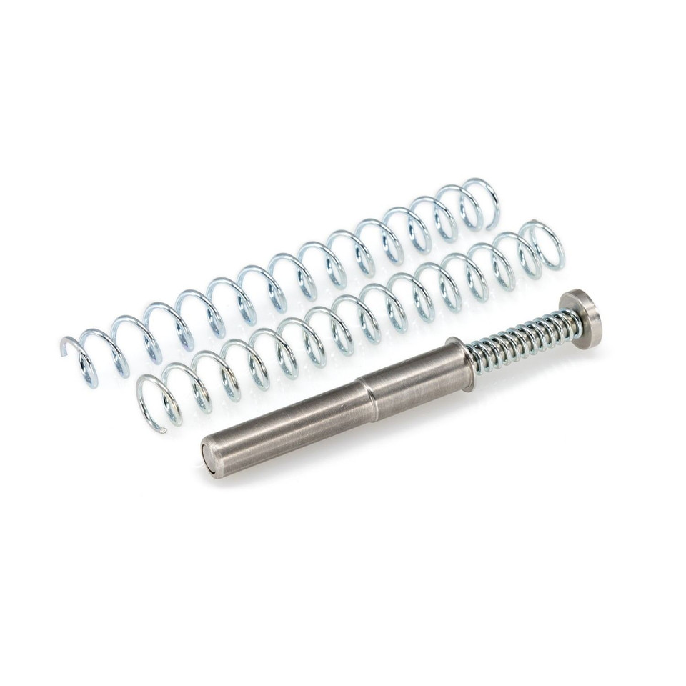 Enhance your FN Herstal FNP, FNS, and FNX 4-inch barrel pistols in 9mm or .40 S&W with the DPM Mechanical Recoil Reduction System (SKU: 1000136). This tunable dual-spring kit minimizes recoil, protects components, and boosts shooting precision for faster follow-ups. Lifetime warranty ensures lasting performance.