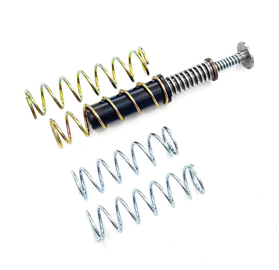 Upgrade your Canik METE MC9 PRIME or LS with the DPM Telescopic Recoil Reduction System. Enjoy significant recoil reduction, faster follow-up shots, and improved accuracy with customizable springs. Direct replacement with lifetime warranty.