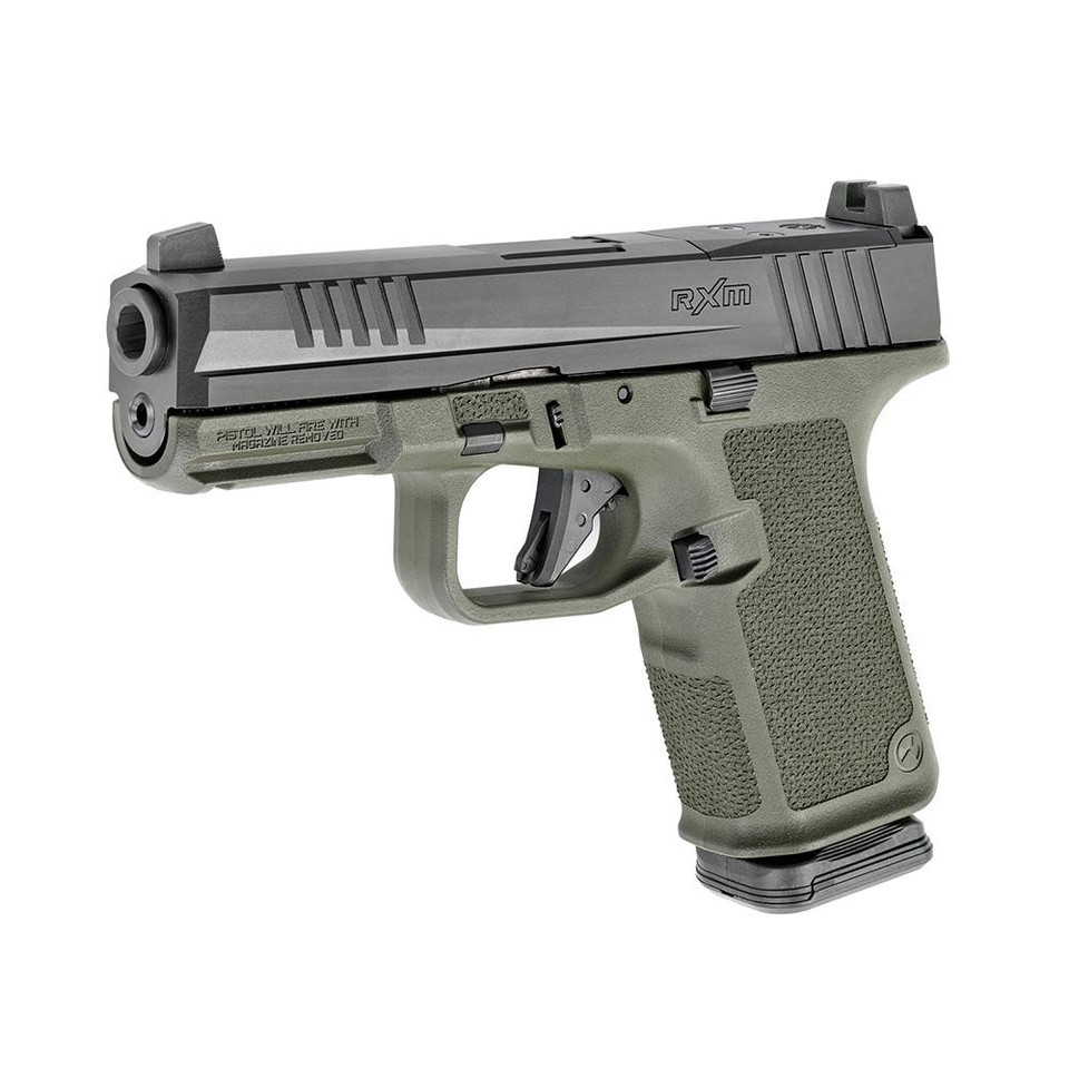 Shop the Magpul EHG 9mm pistol in ODG with modular FCI, optic-ready slide, tritium sights, and enhanced ergonomics. Includes two 15-round PMAGs. Perfect for concealed carry and customization at Terran Gear USA.